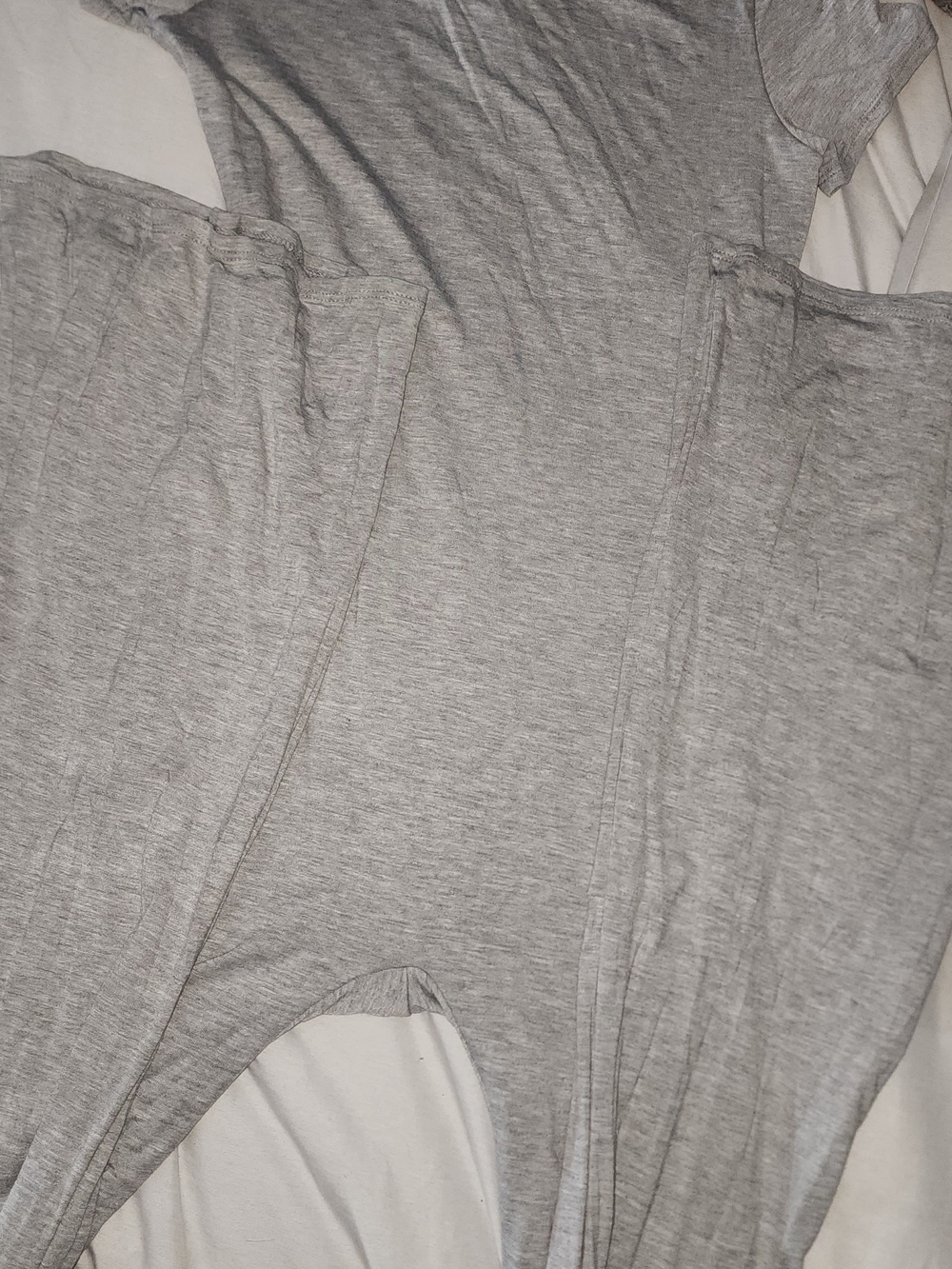 OOTDFash Light Gray Jumpsuit Romper